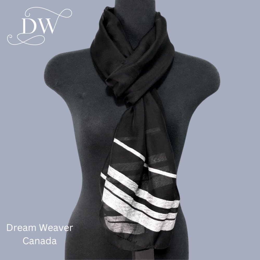 Silk Wrap | Black | Fraas
